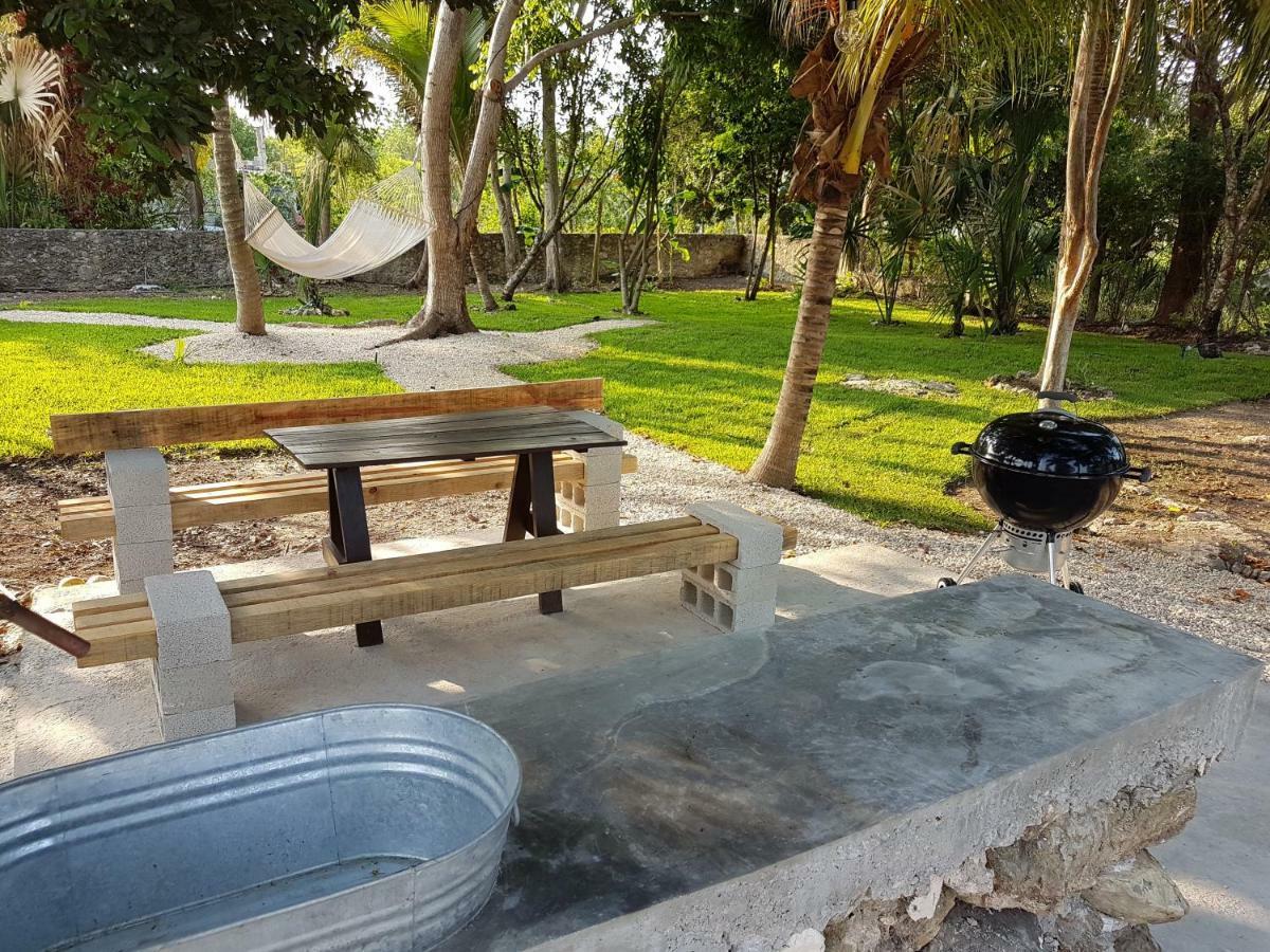 El Buho Bacalar Eco-Cabanas Hostal Exterior foto