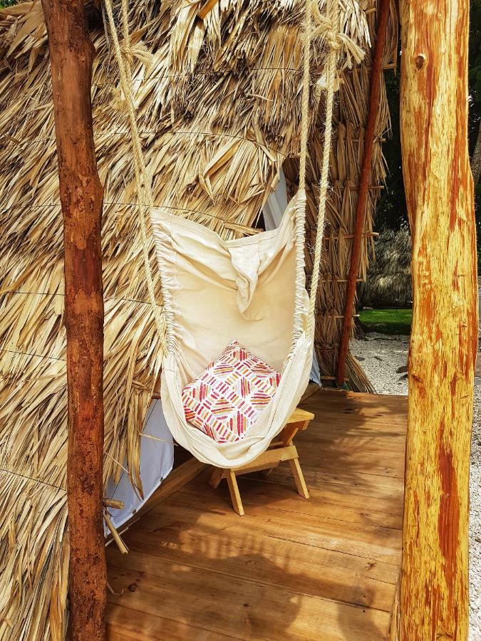 El Buho Bacalar Eco-Cabanas Hostal Exterior foto